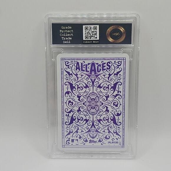 Jacob De Grom NY Mets 2023 Topps All Aces AA-8 MSG GRADED 9 MINT MLB CARD - Picture 2 of 2